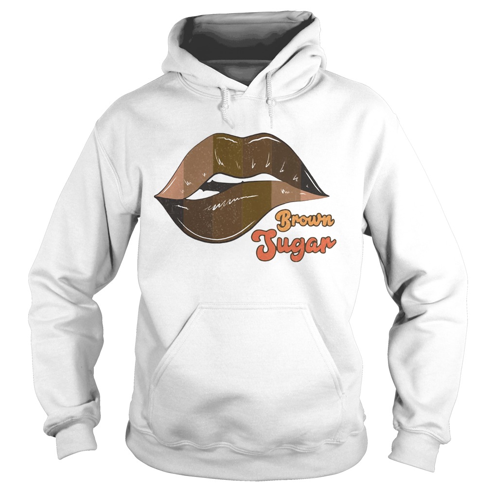 Brown Jugan Sexy Lips  Hoodie