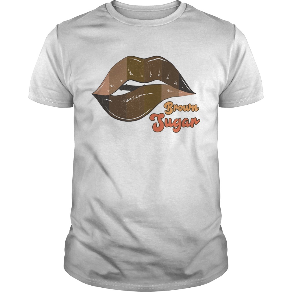 Brown Jugan Sexy Lips shirt