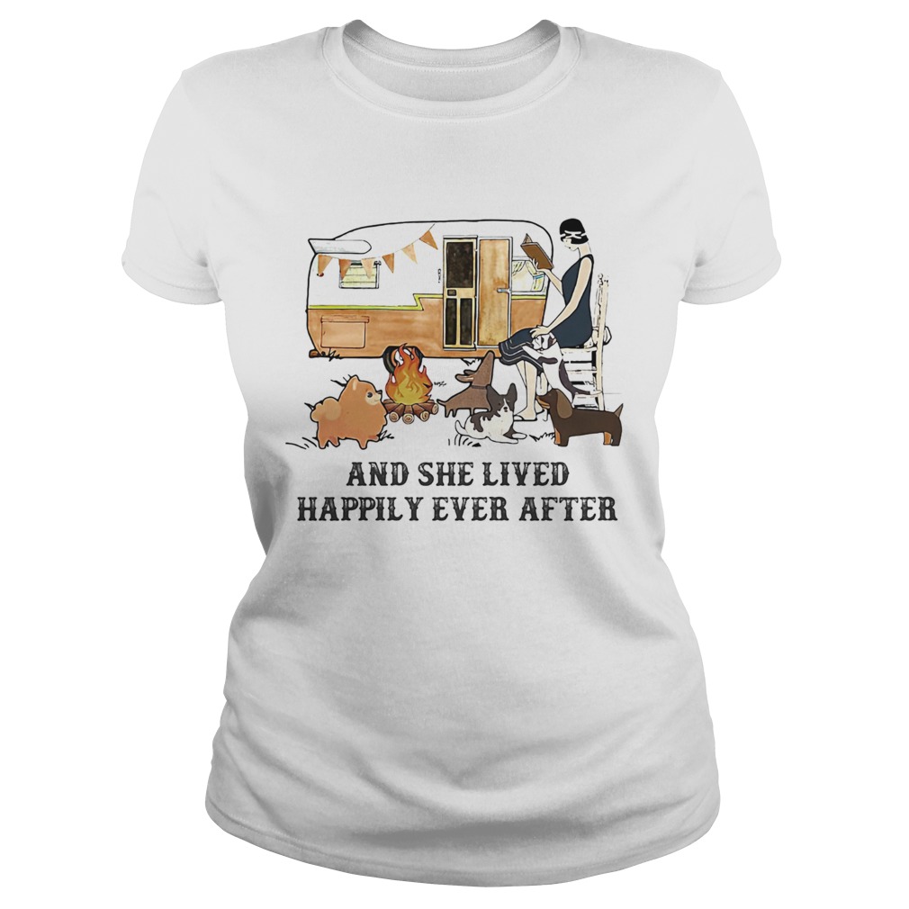 Camping fire and she lived happily ever after  Classic Ladies