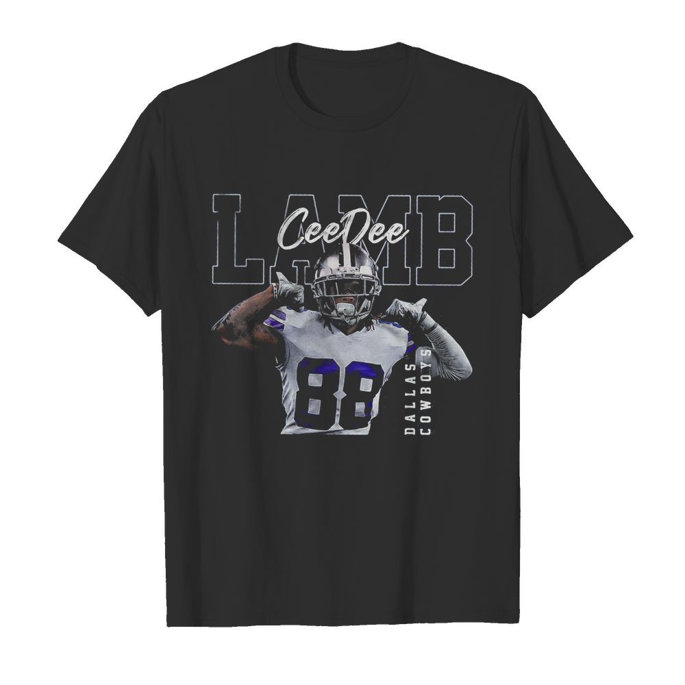 Ceedee lamb 88 dallas cowboys football player shirt