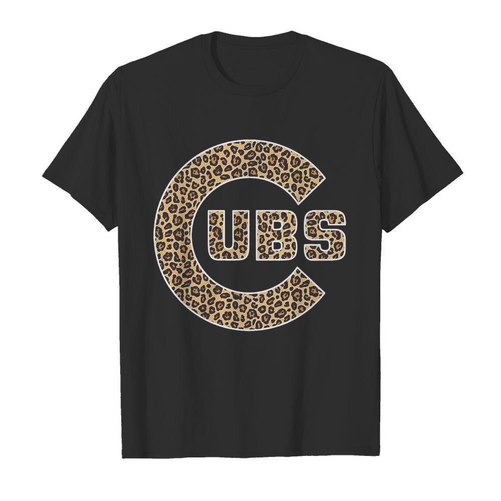 Chicago CUBS Leopard shirt