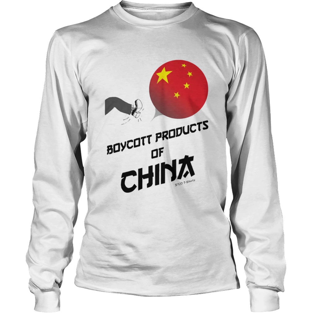 China Manufacturing Boycott China  Long Sleeve