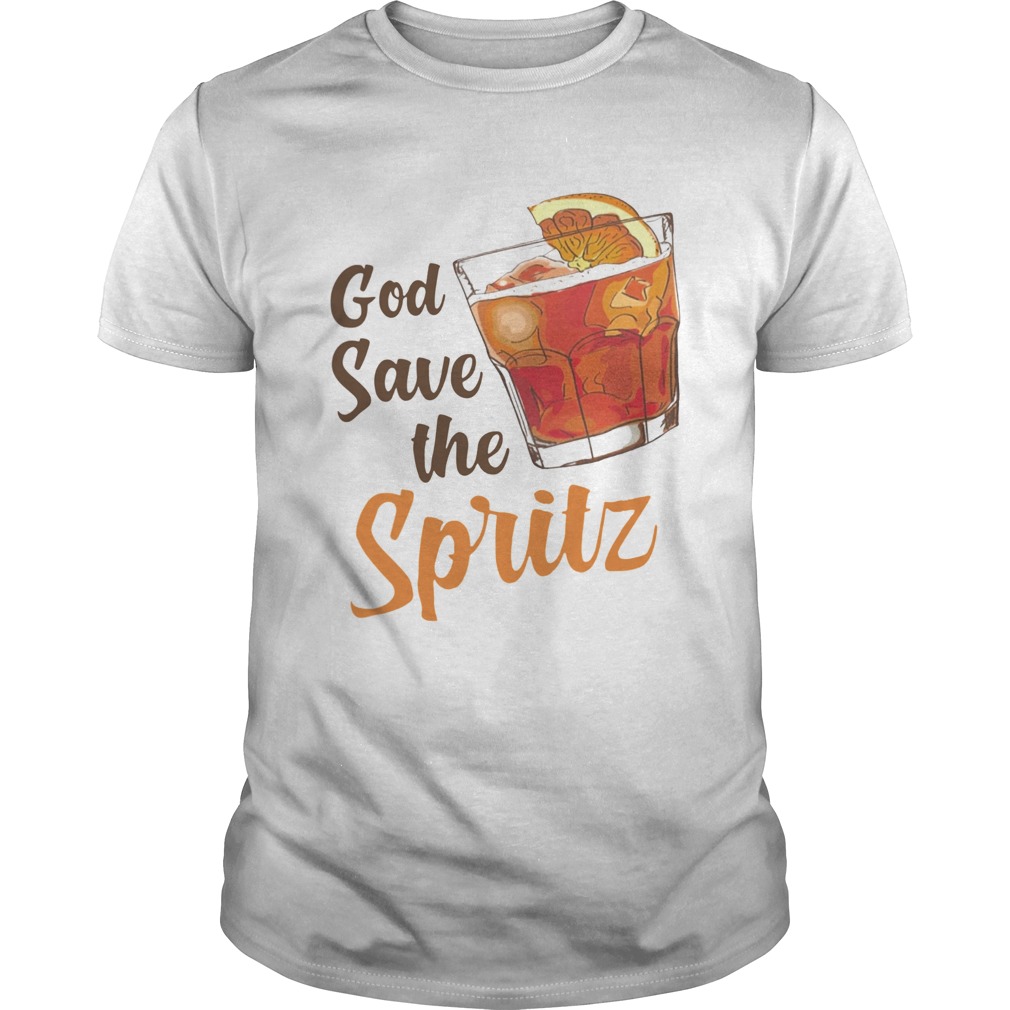 Cocktail God Save The Spritz shirt