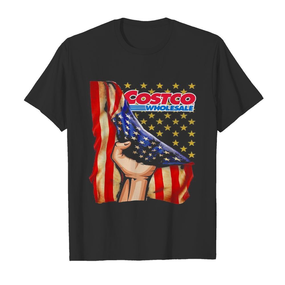 Costco wholesale american flag independence day shirt