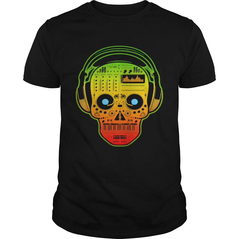 DJ Sugar Skull shirt