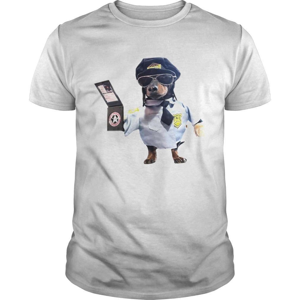 Dachshund Police shirt