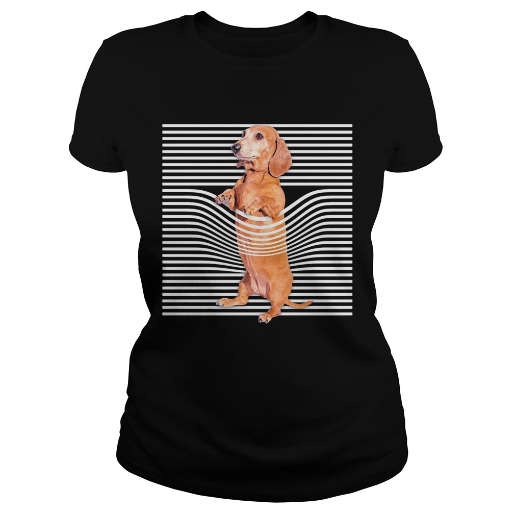 Dachshund stripes  Classic Ladies