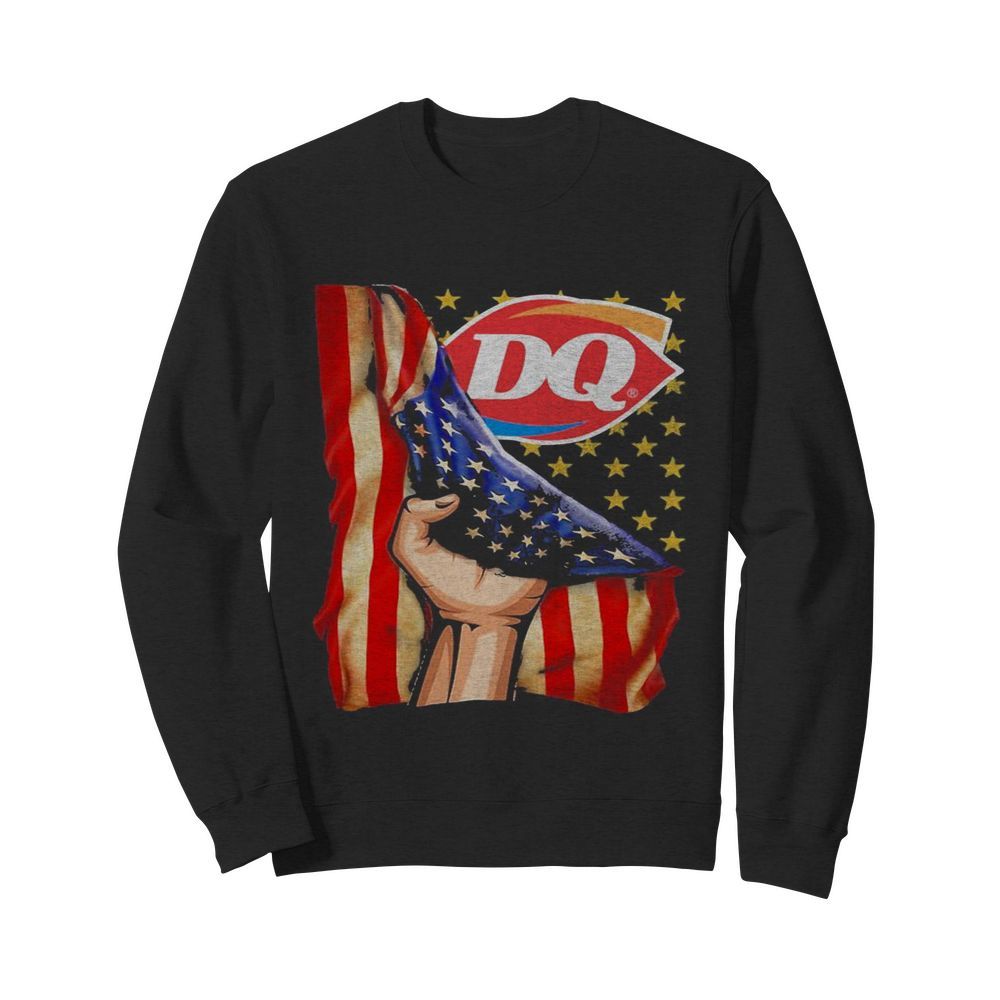 Dairy queen american flag independence day  Unisex Sweatshirt