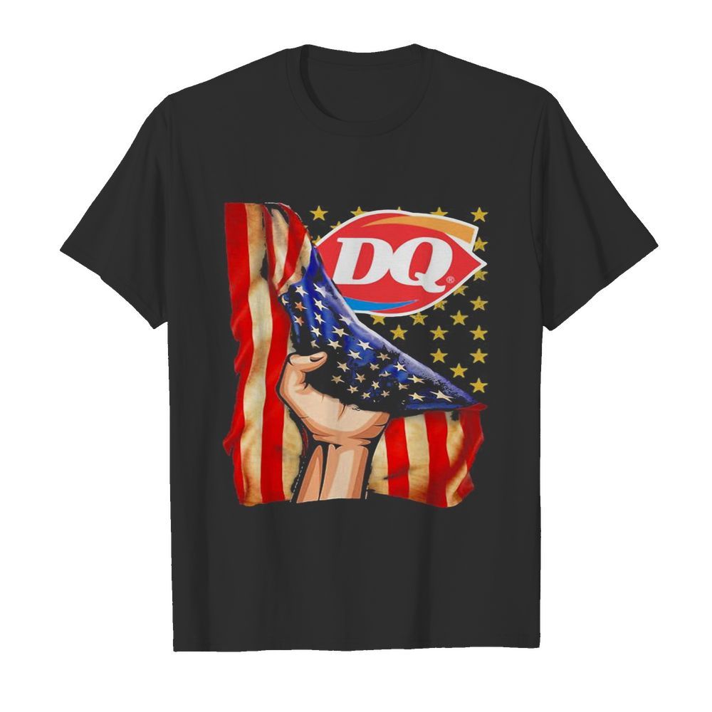 Dairy queen american flag independence day shirt