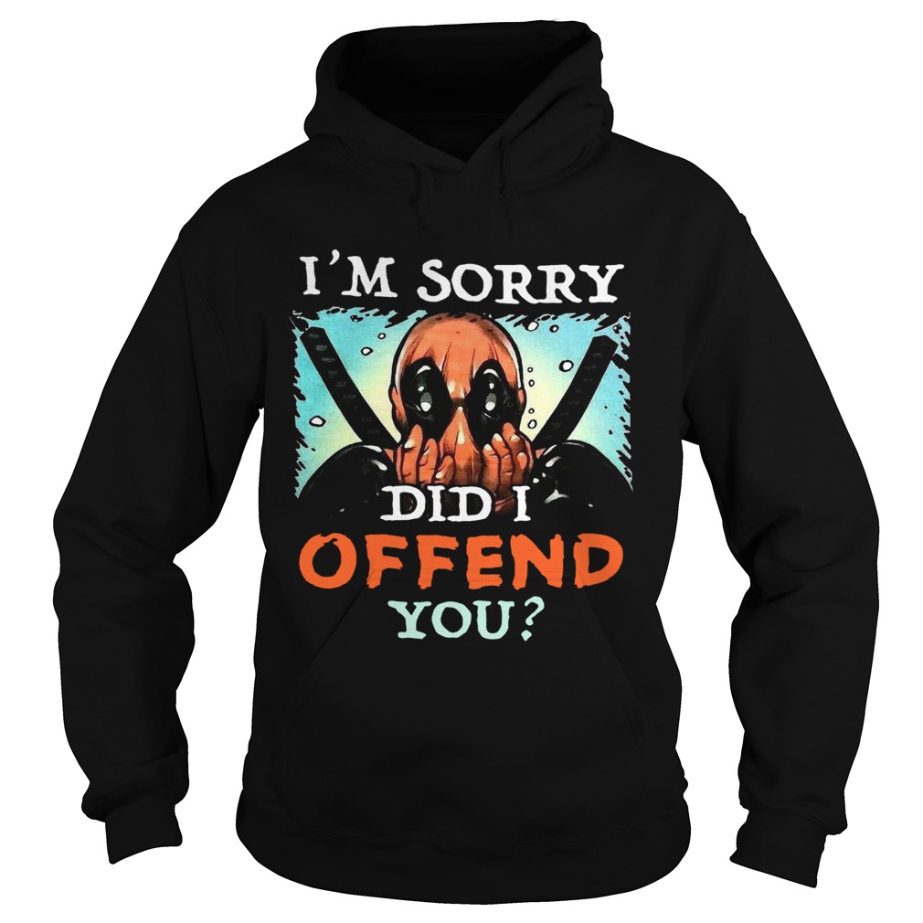 Deadpool Im Sorry Did I Offend You  Hoodie