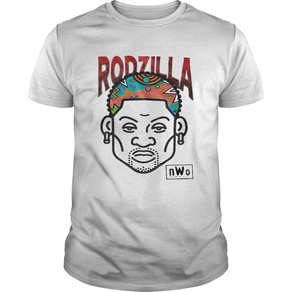 Dennis Rodman Rodzilla The Worm Nwo Wrestling shirt