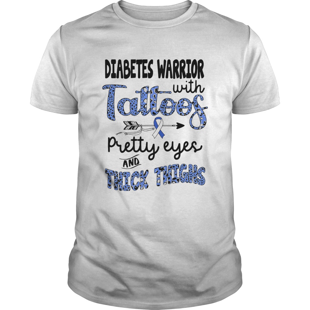 Diabetes warrior with tattoos pretty eyes and thick thighs  Unisex