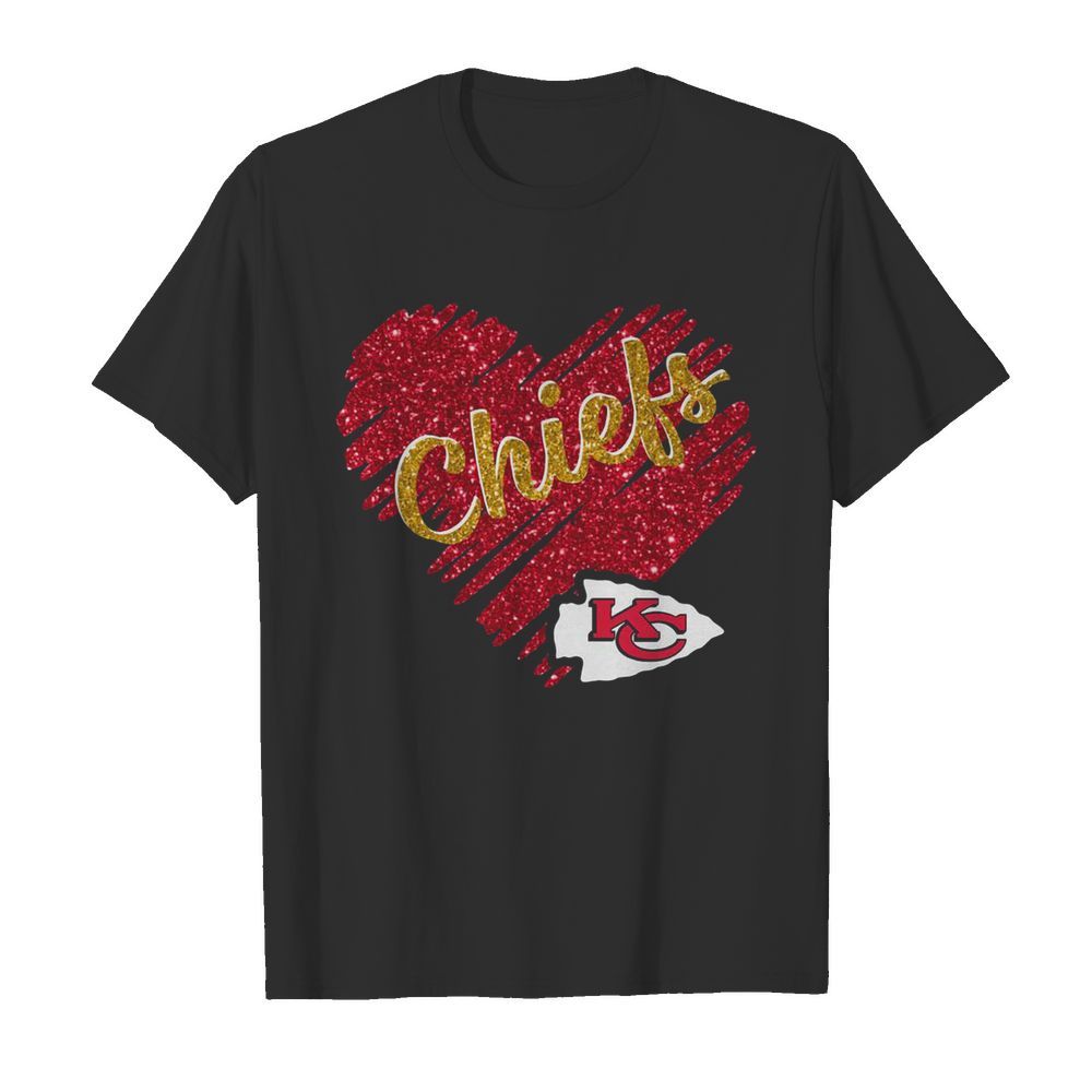 Diamond Heart Kansas City Chiefs shirt