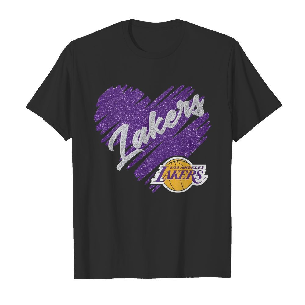 Diamond Heart Los Angeles Lakers shirt