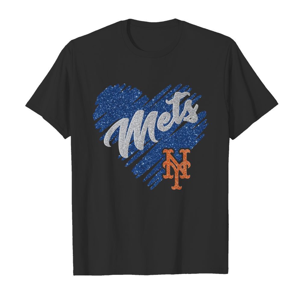 Diamond Heart New York Mets shirt