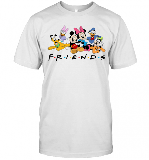 Disney Character Mickey Mouse And Friends T-Shirt Classic Men's T-shirt