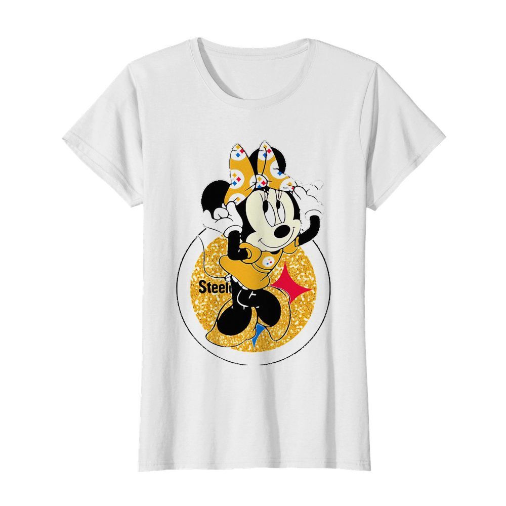 Disney minnie mouse pittsburgh steelers football  Classic Women's T-shirt