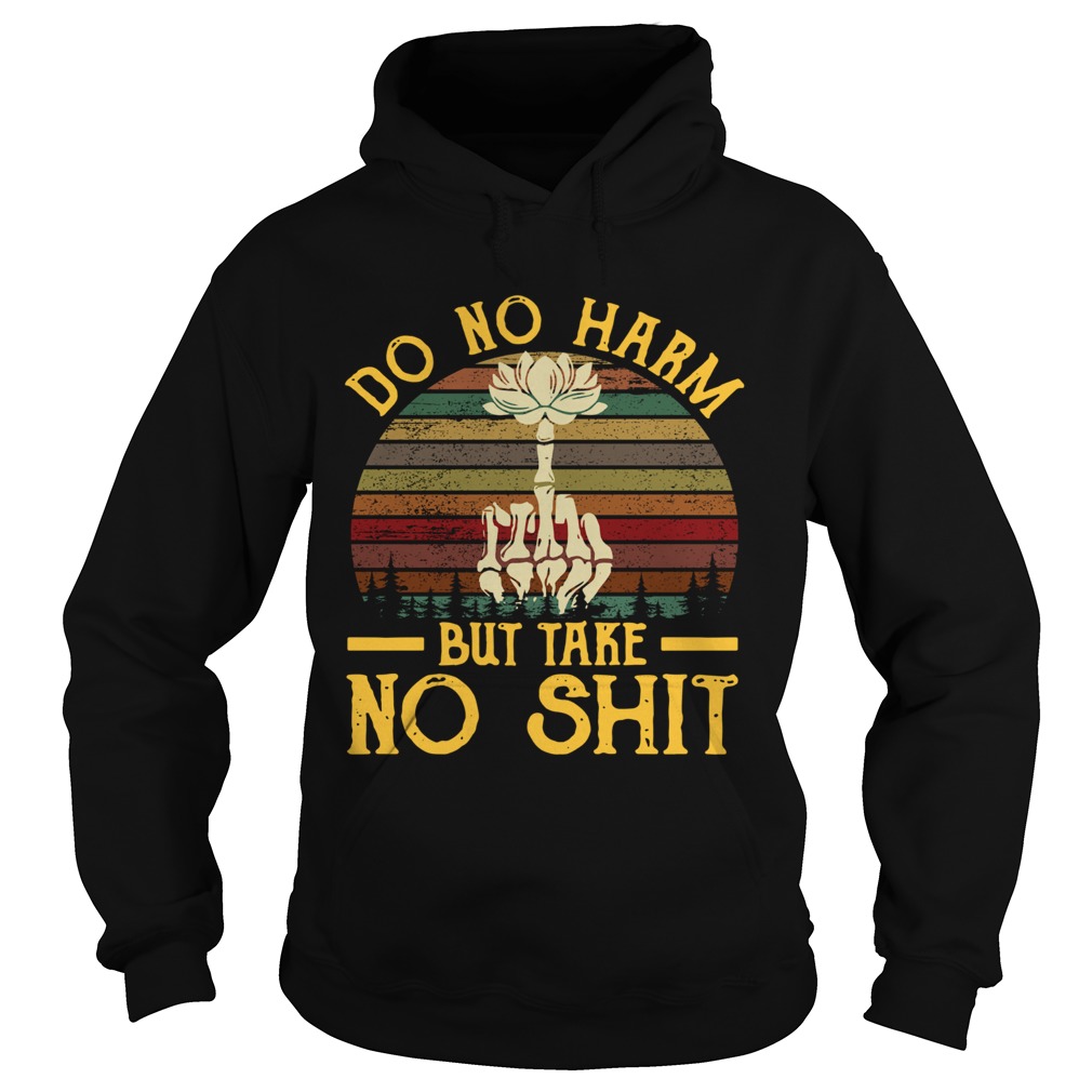 Do No Harm But Take No Shit Vintage  Hoodie