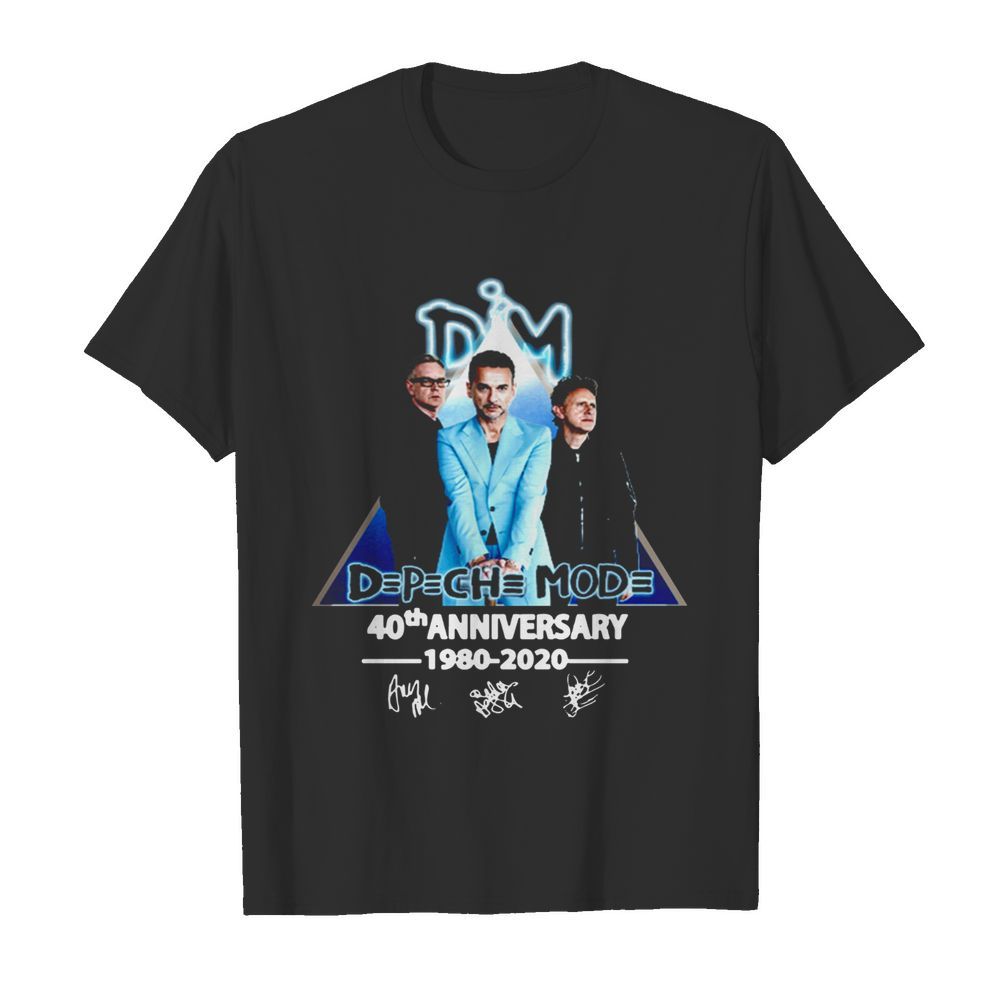 Dpch Mod 40th Anniversary 1980 2020 Signature shirt