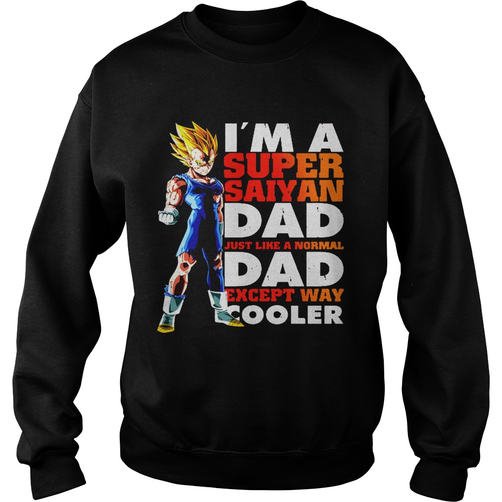 Dragon Ball Im A Super Saiyan Dad Just Like A Normal Dad  Sweatshirt