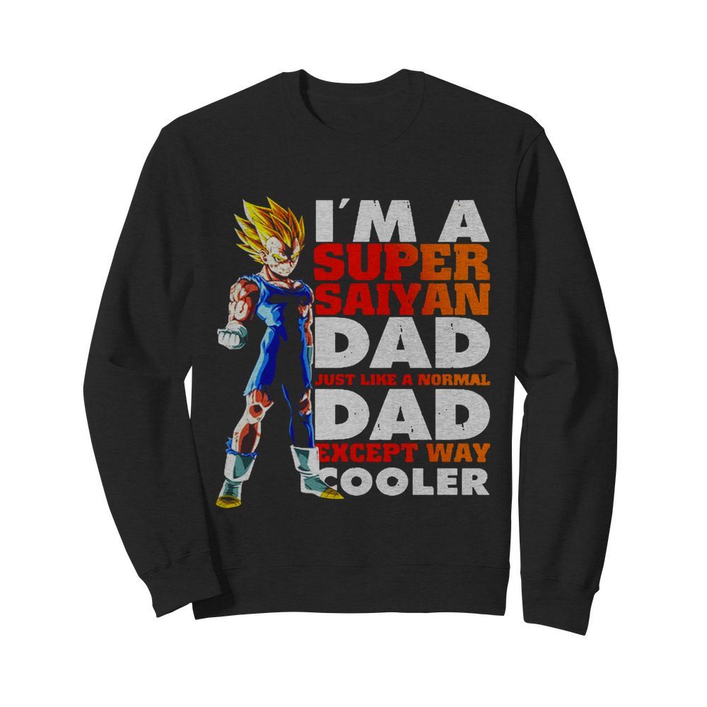 Dragon Ball I’m A Super Saiyan Dad Just Like A Normal Dad  Unisex Sweatshirt