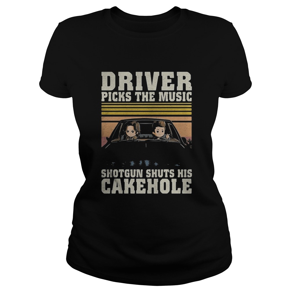 Driver picks the music shotgun shuts his cakehole  Classic Ladies