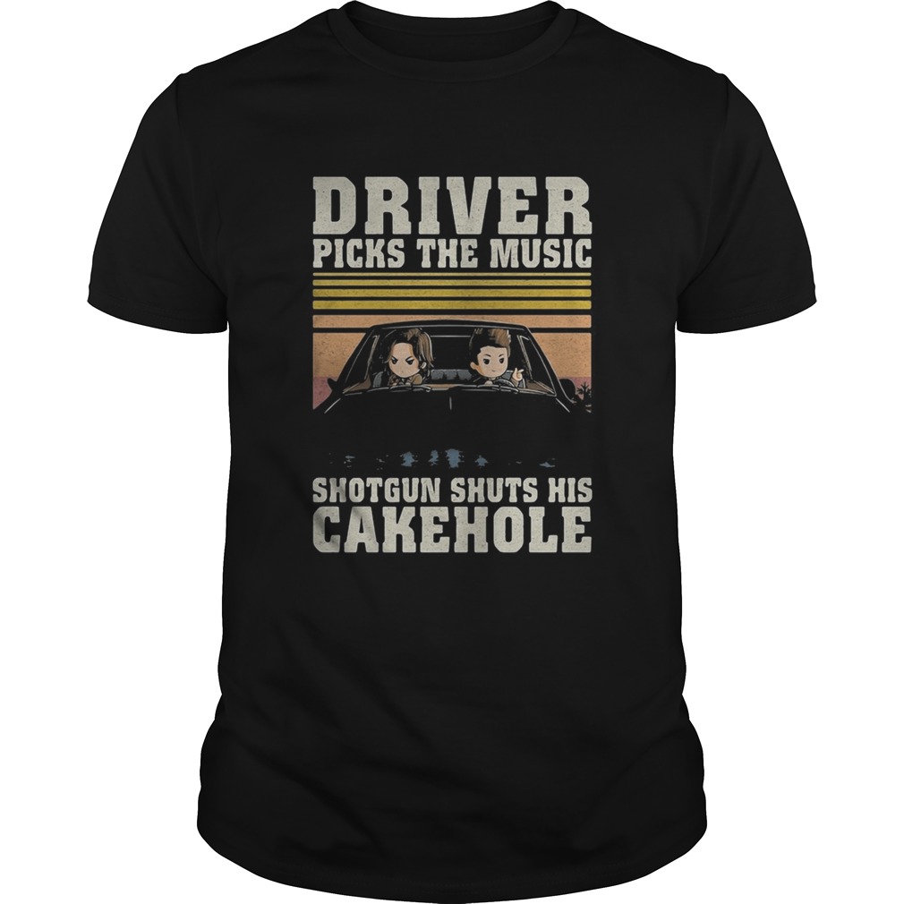 Driver picks the music shotgun shuts his cakehole  Unisex