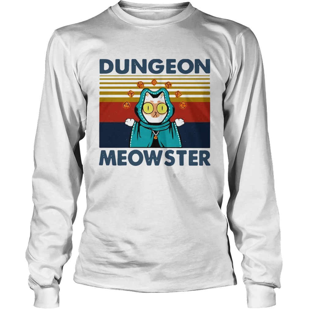 Dungeon Meowster Vintage  Long Sleeve