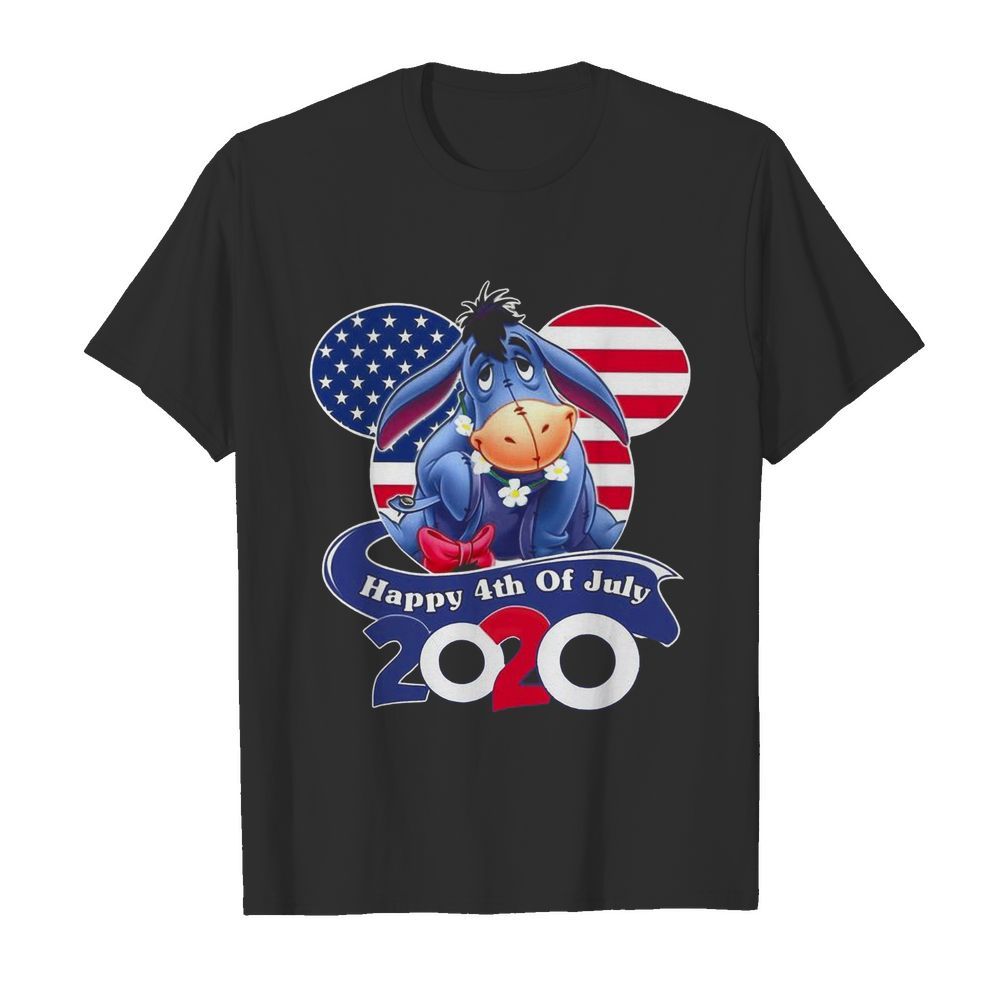 Eeyore Happy 4th Of July 2020 American Flag shirt