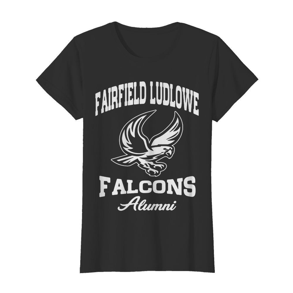 Fairfield ludlowe falcons alumni eagles  Classic Women's T-shirt