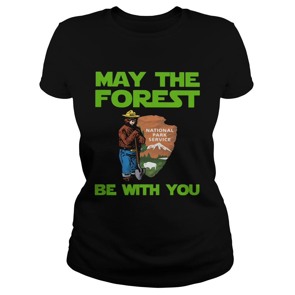 Farmer Bear May The Forest Be With You  Classic Ladies