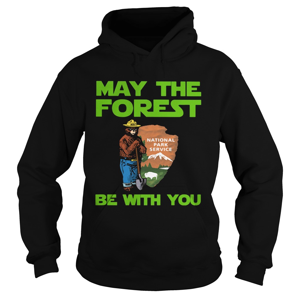 Farmer Bear May The Forest Be With You  Hoodie