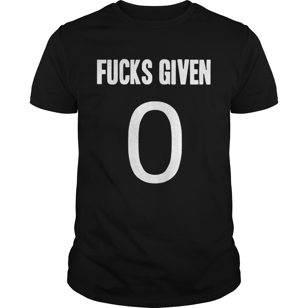 Filhab Zero Fucks shirt