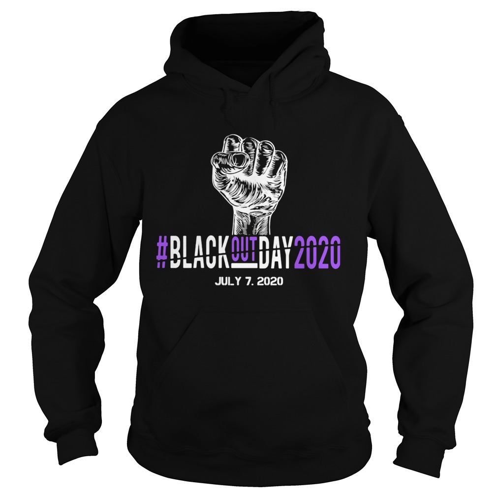 Fist black out day 2020 july 72020  Hoodie