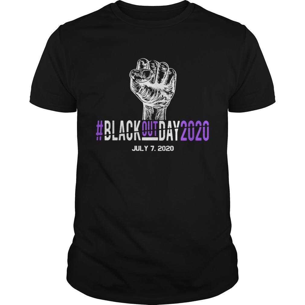 Fist black out day 2020 july 72020  Unisex