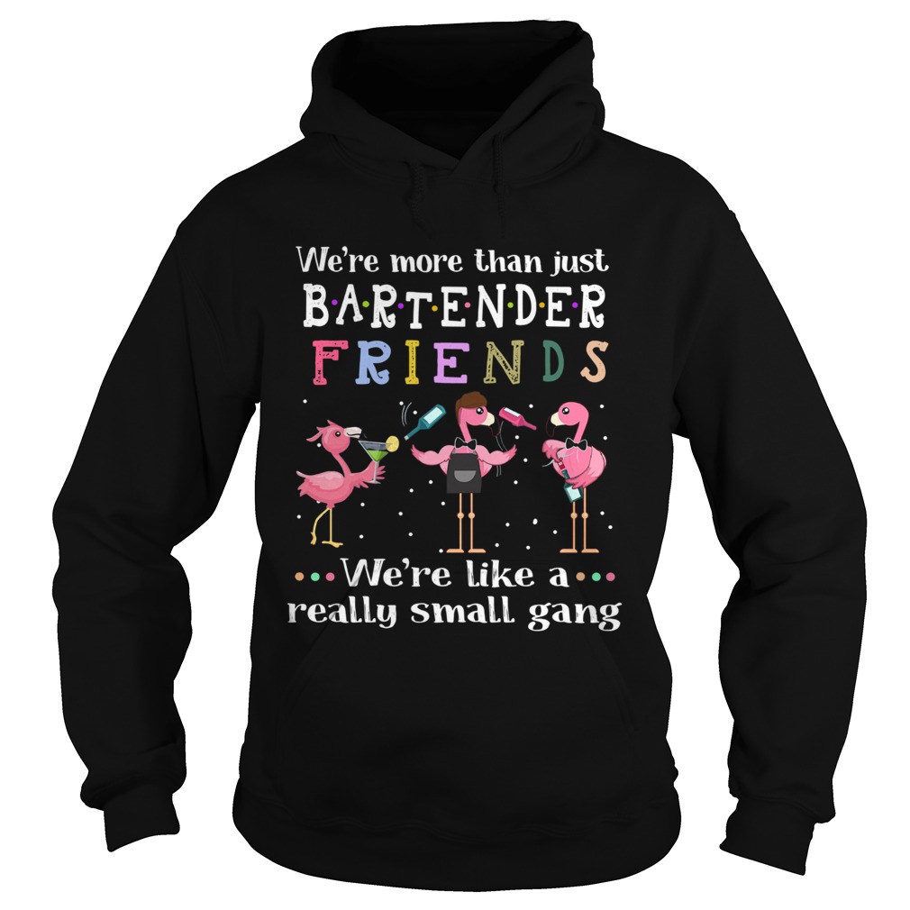 Flamingos Were More Than Just Bartender Friends Were Like A Really Small Gang  Hoodie