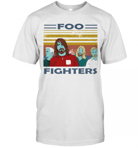 Foo Fighters Vintage Retro T-Shirt Classic Men's T-shirt