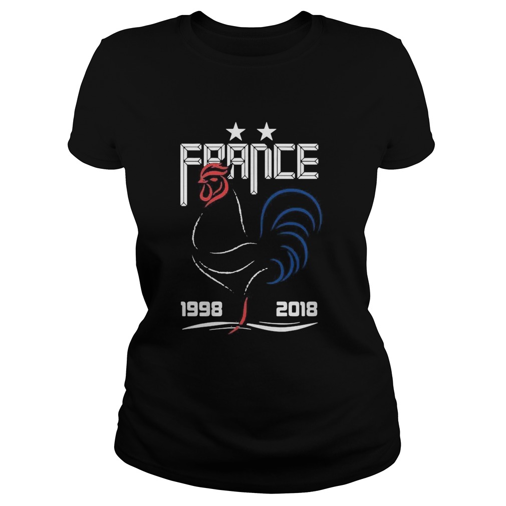 France Football Team The World Soccer Cup Champion  Classic Ladies