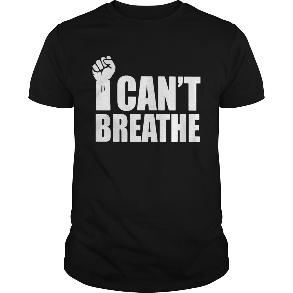 George floyd i cant breathe fist shirt