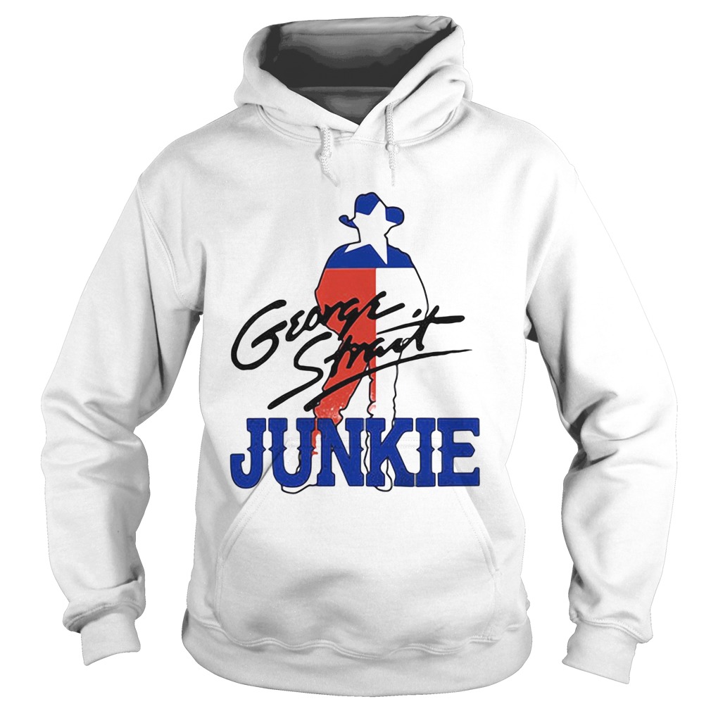 George strait junkie flag signature  Hoodie