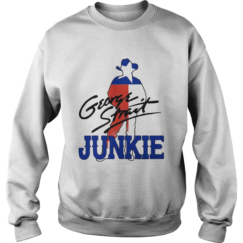 George strait junkie flag signature  Sweatshirt