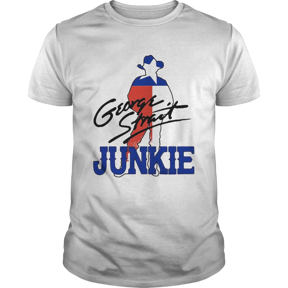 George strait junkie flag signature  Unisex