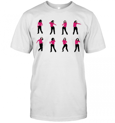 Girl Fat Monica'S Dance T-Shirt