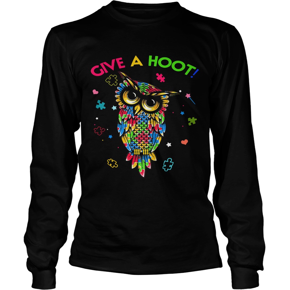 Give A Hoot Owl LGBT  Long Sleeve