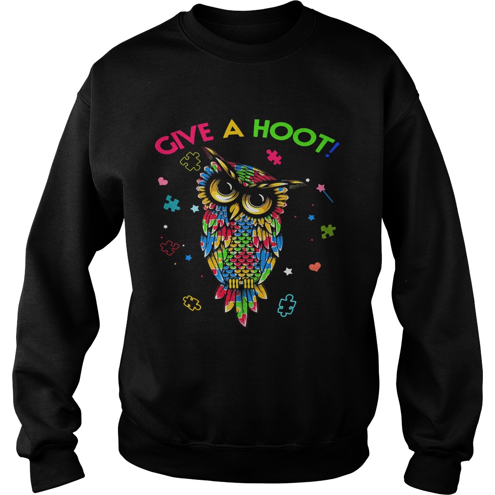 Give A Hoot Owl LGBT  Sweatshirt