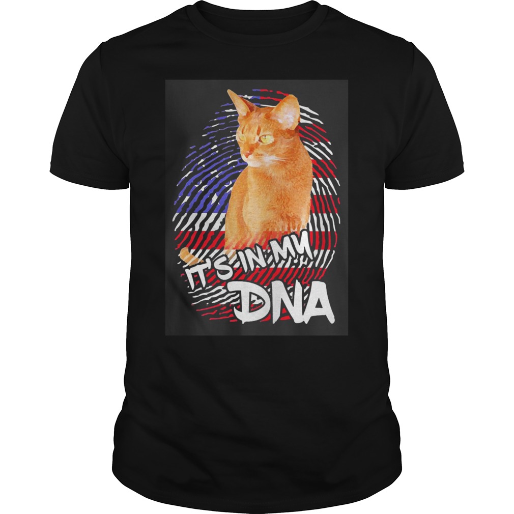 Good Cat Its In My DNA American shirt