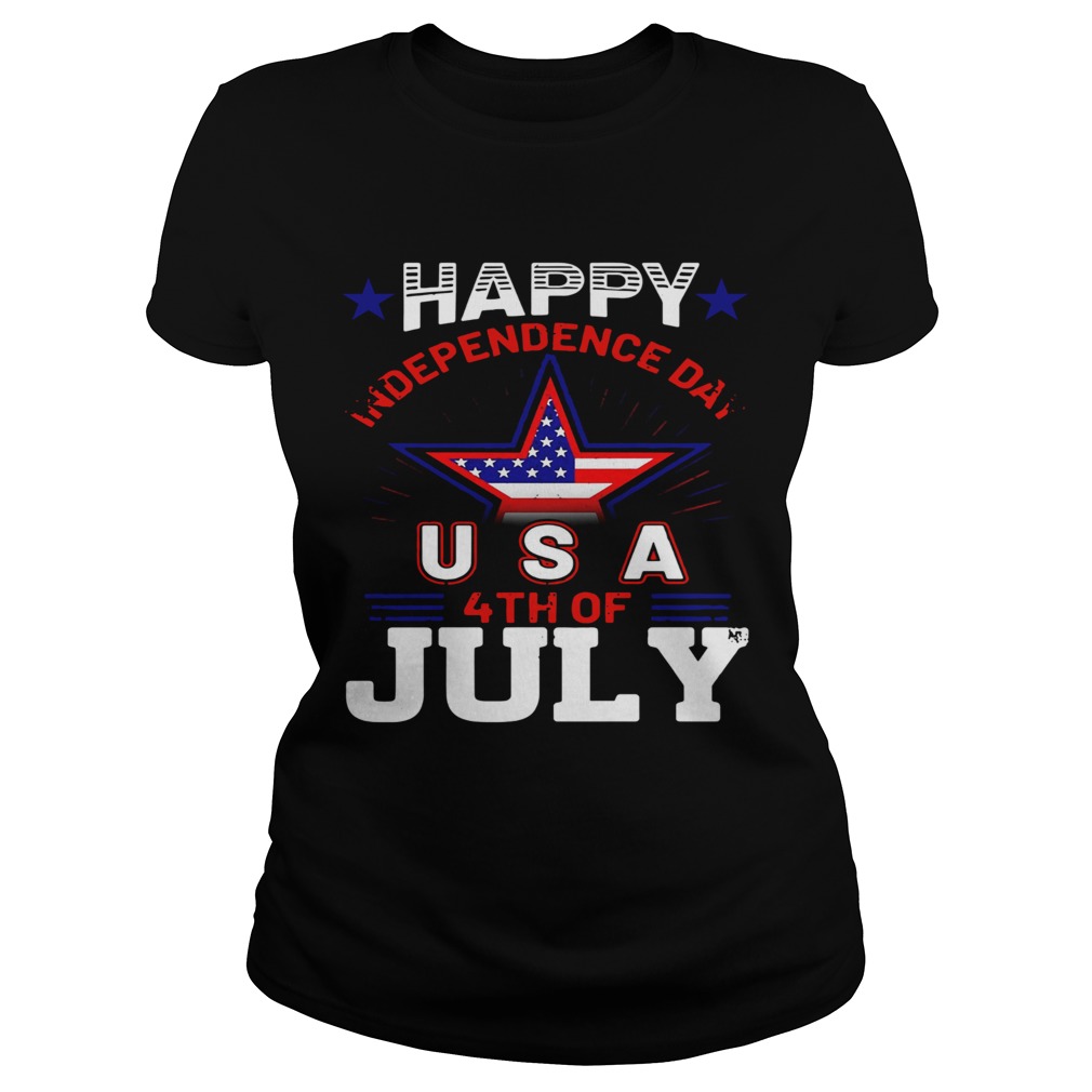 Happy Independence Day USA 4Th Of July  Classic Ladies