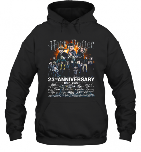 Harry Potter 23Rd Anniversary 1997 2020 Signatures T-Shirt Unisex Hoodie