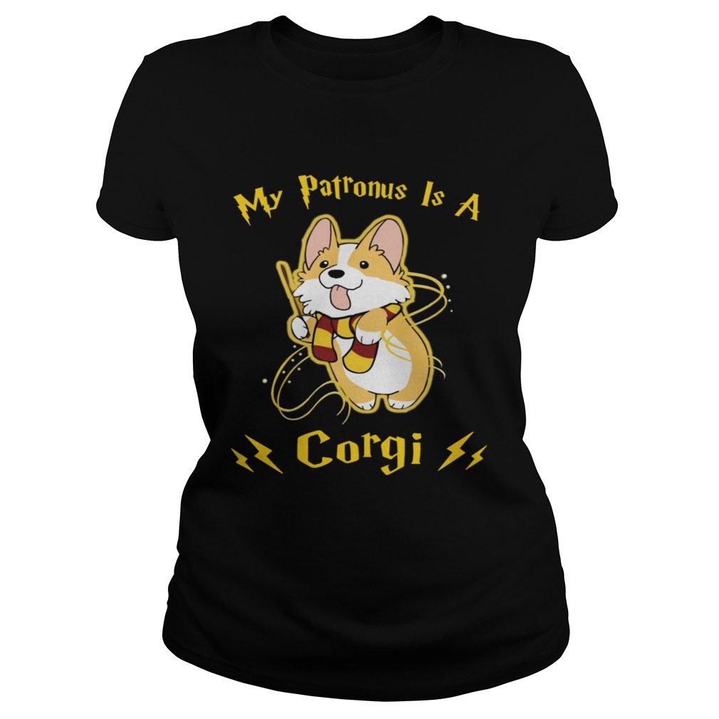 Harry Potter My Patronus Is A Corgi  Classic Ladies