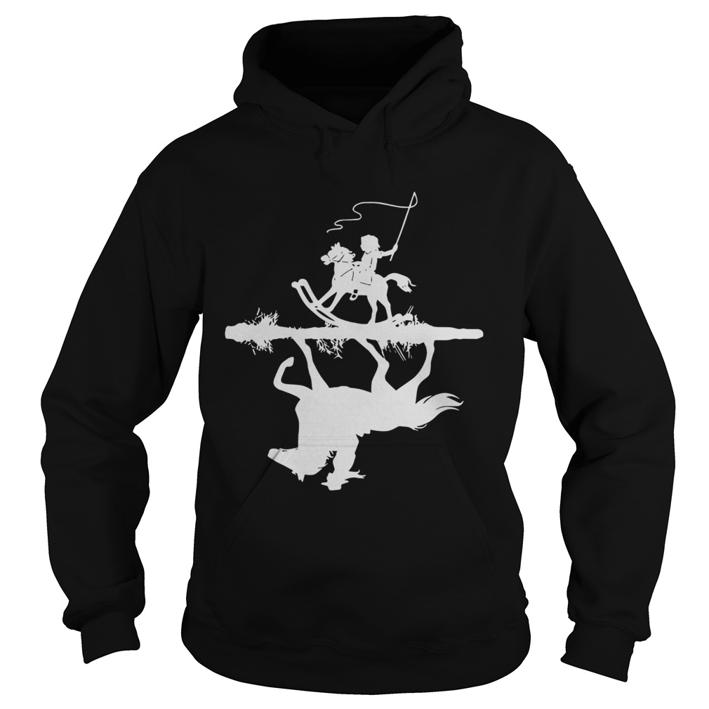 Horse Girl Shadow  Hoodie